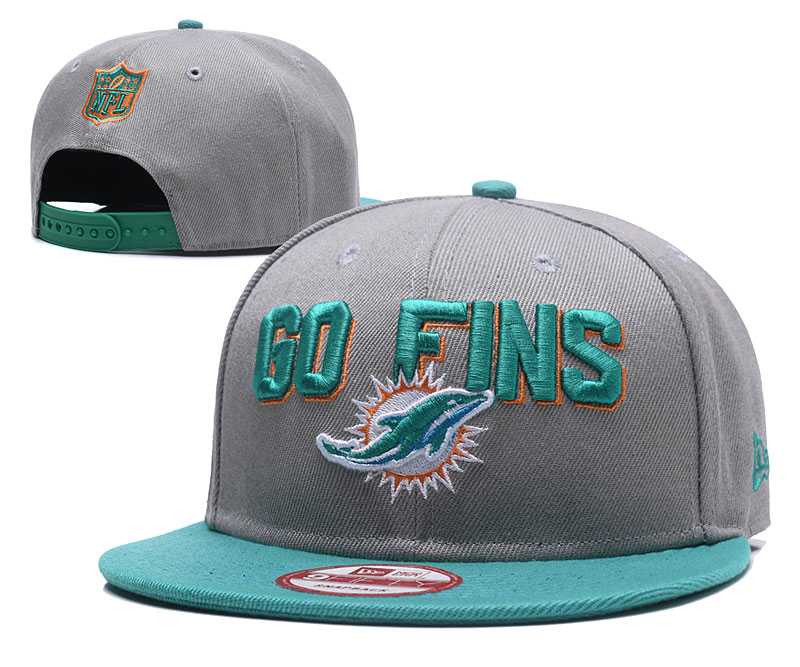 Dolphins Go Fins Gray Adjustable Hat GS,We sell and wholesale Dolphins Go Fins Gray Adjustable Hat GS on line form chian!